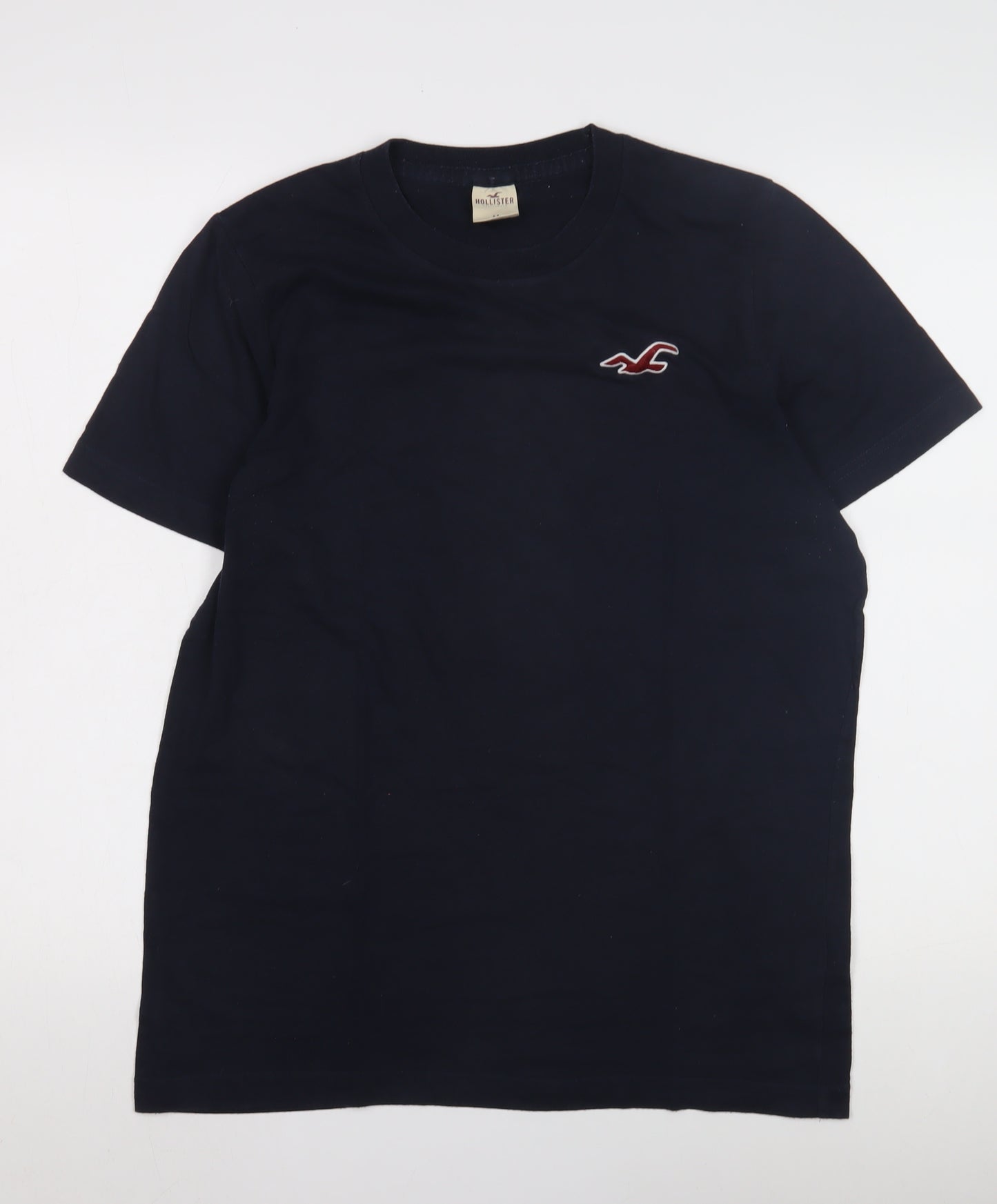 Hollister Men’s Blue Regular Fit Crew Neck T-Shirt M