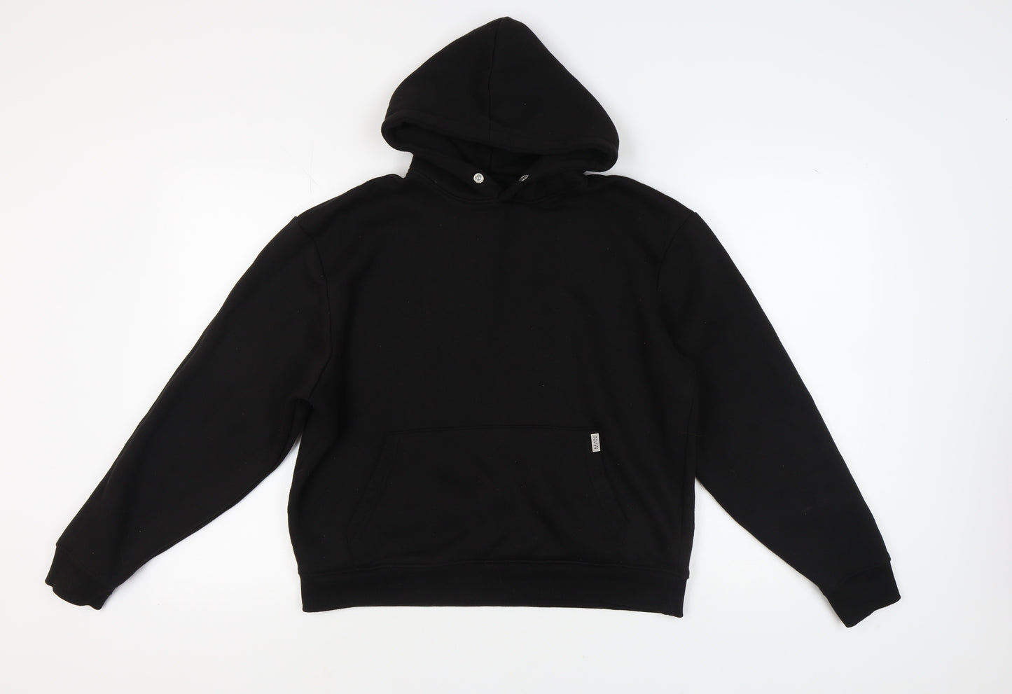 boohooMAN Black Men's Small Pullover Hoodie