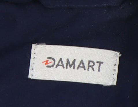 Damart Women's Blue Quilted Jacket Size 14