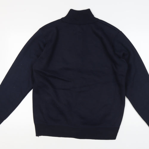 JBC Collection Men's XL Black Full Zip Fleece Jacket