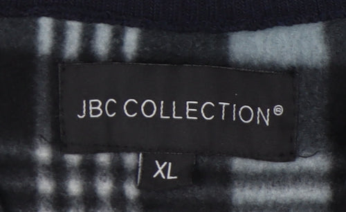 JBC Collection Men's XL Black Full Zip Fleece Jacket
