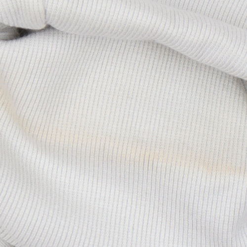 Zara Women's Ivory Roll Neck Sweatshirt, Size S, Casual Warm