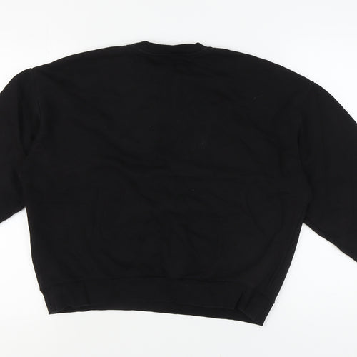 ASOS Women's Black Pullover Sweatshirt - Size 10