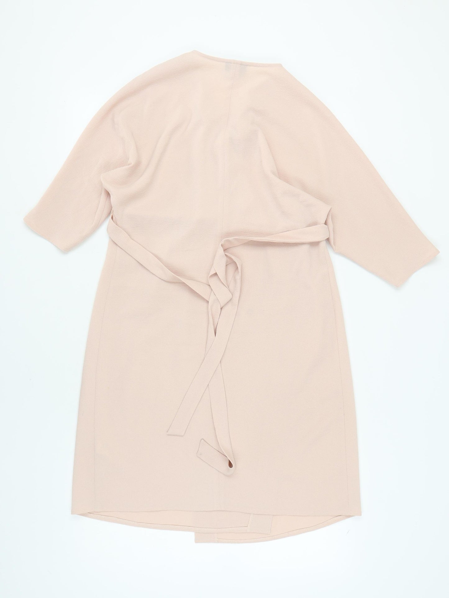 Topshop Women's Beige Wrap Dress Maternity Size 10