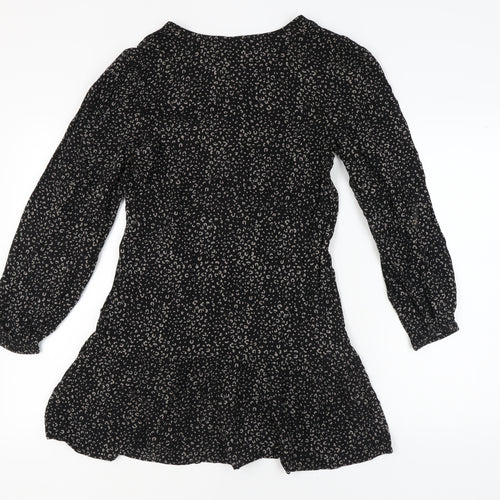 Dorothy Perkins Women's Black Long Sleeve Dress, Size 10