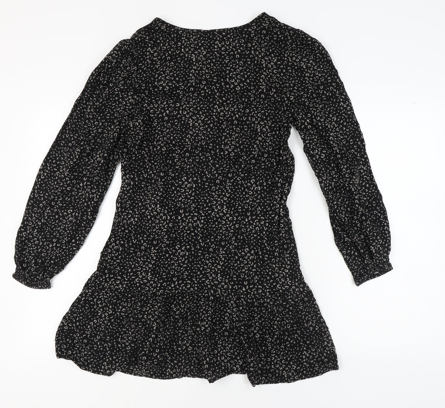 Dorothy Perkins Women's Black Long Sleeve Dress, Size 10