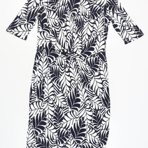 Laurèl Women's Multicoloured Half Sleeve Dress Size 18