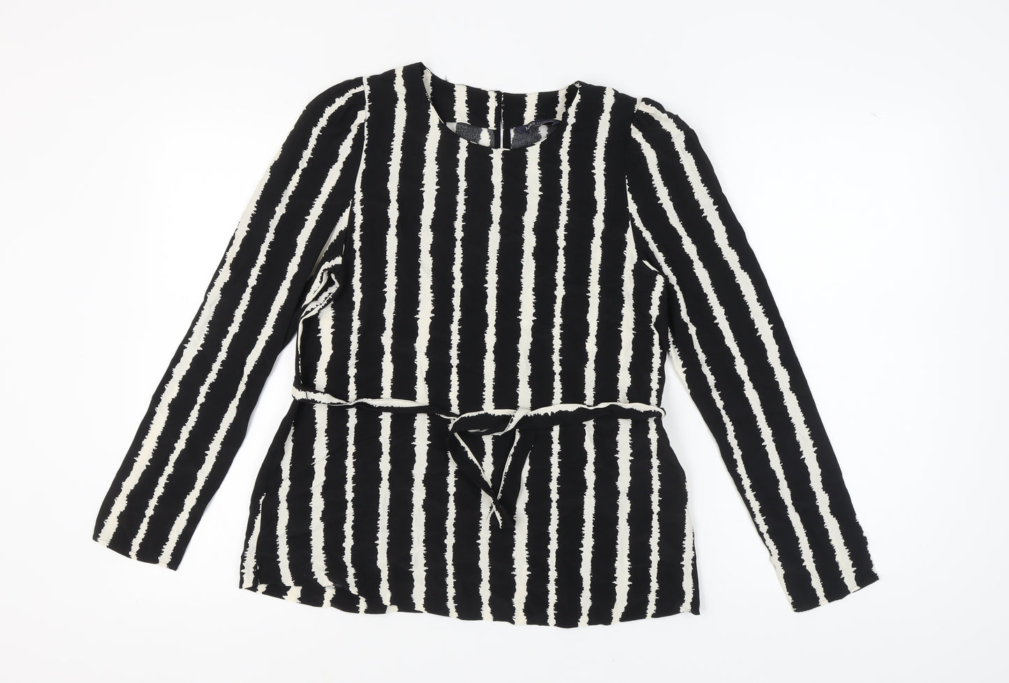 Marks and Spencer Women's Striped Tunic Blouse Size 8 Regular