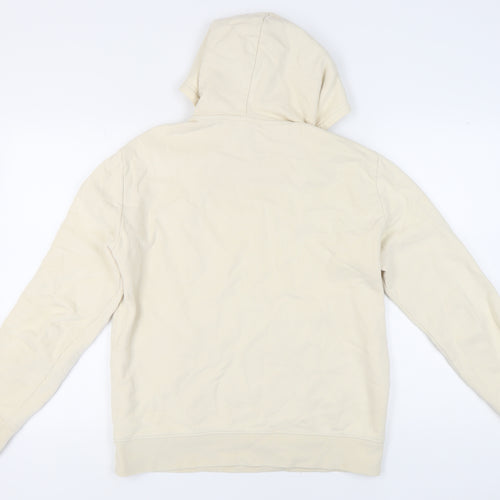 Marks and Spencer Men’s Beige Pullover Hoodie Size M