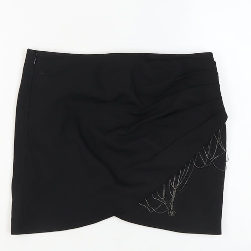 bebe Women's Black Short Skirt - Size 6, Elegant & Versatile