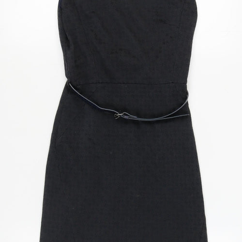 MNG Women's Black Sheath Dress Size 12