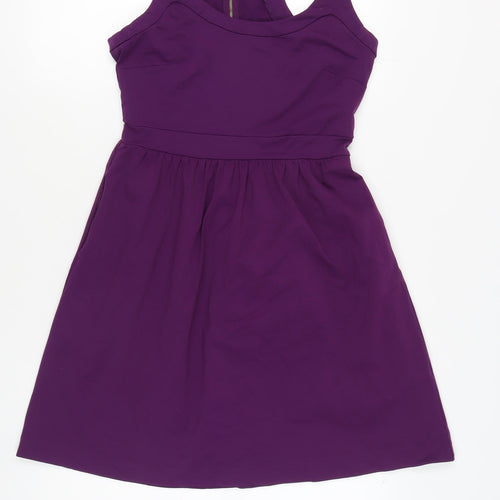Cynthia Rowley Purple Sleeveless Women's Dress M