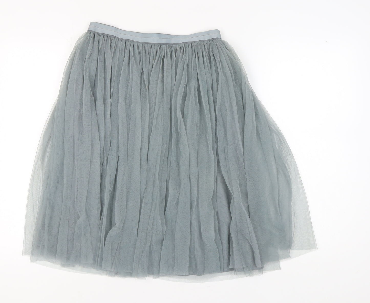 Needle & Thread Women's Grey Tutu Midi Skirt Size 10