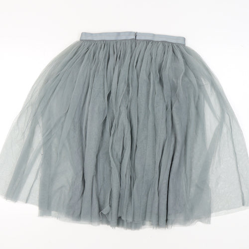 Needle & Thread Women's Grey Tutu Midi Skirt Size 10