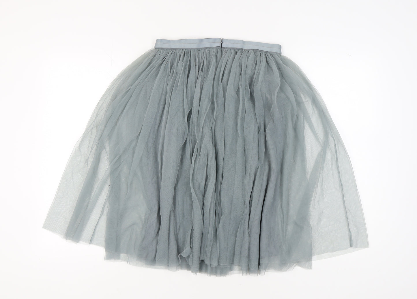 Needle & Thread Women's Grey Tutu Midi Skirt Size 10