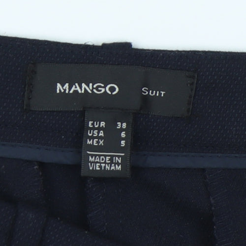 Mango Women's Black Trousers Size 10 - Classic Fit