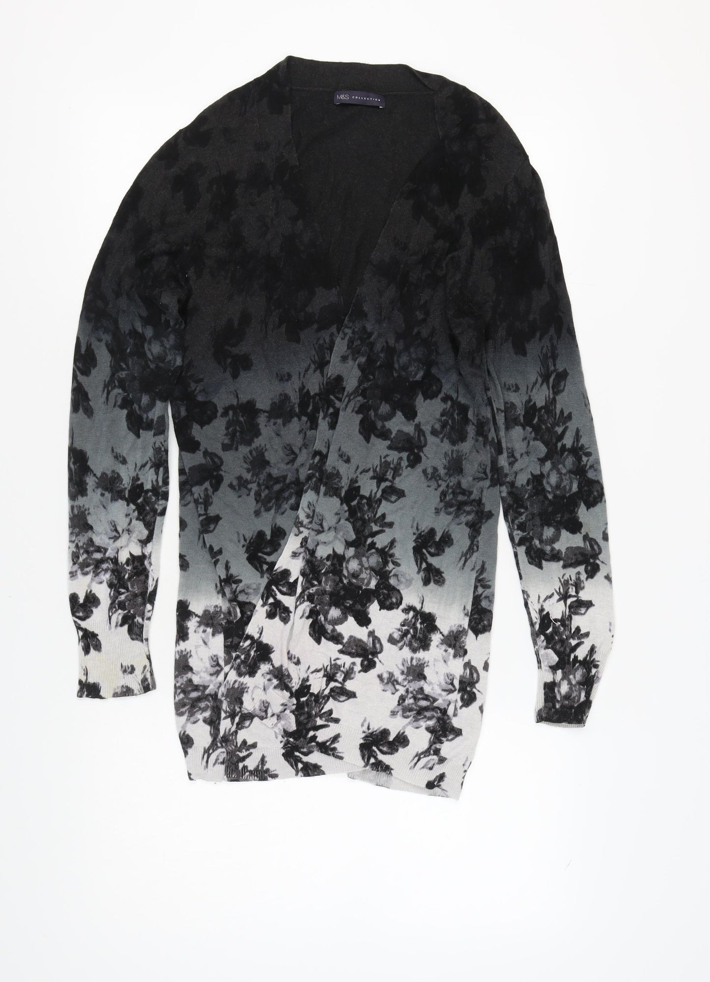 Marks & Spencer Women's Multicoloured Floral Open Front Cardigan