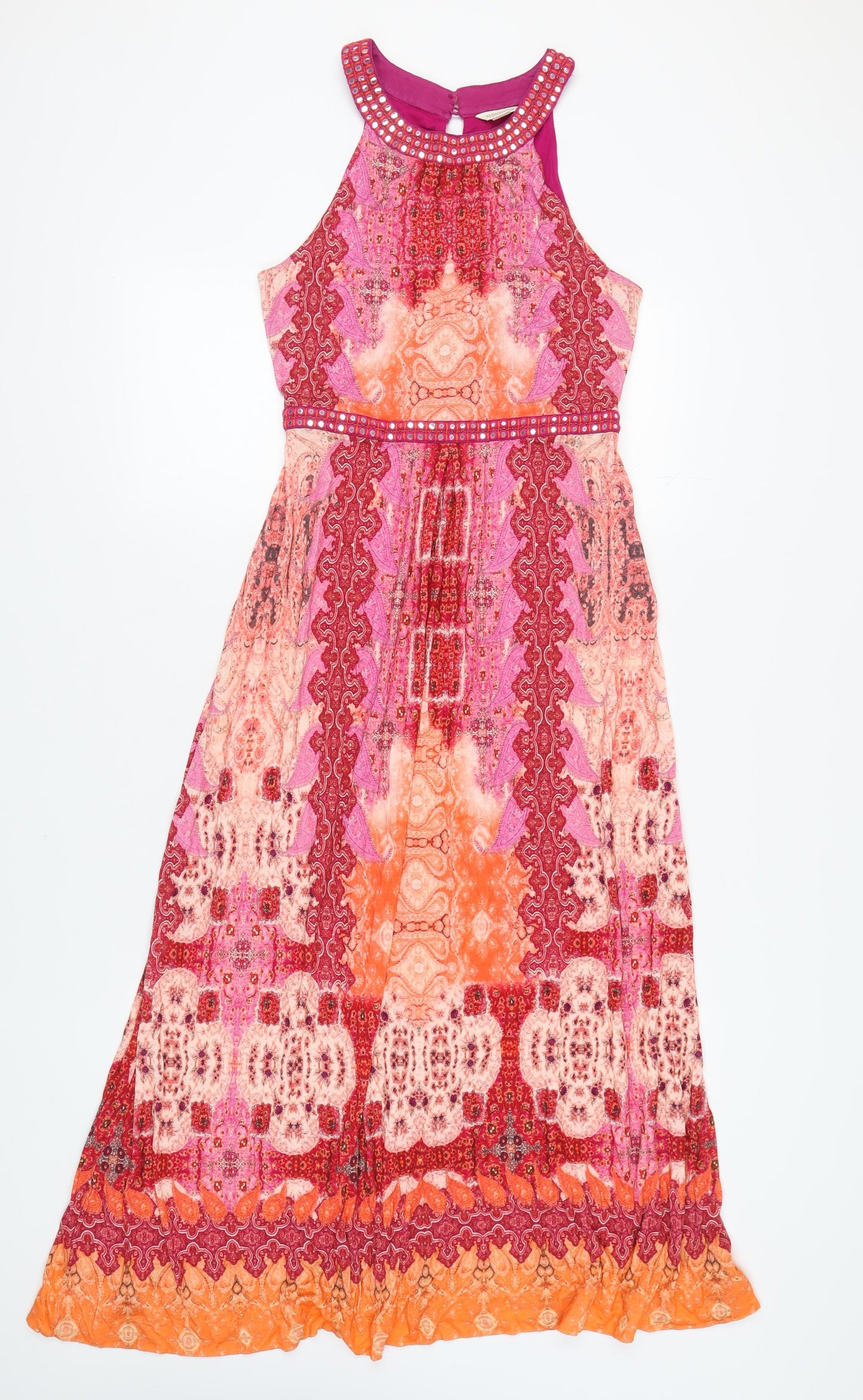 Monsoon Women's Multicoloured A-Line Midi Dress