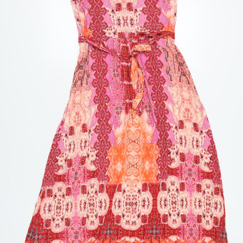 Monsoon Women's Multicoloured A-Line Midi Dress