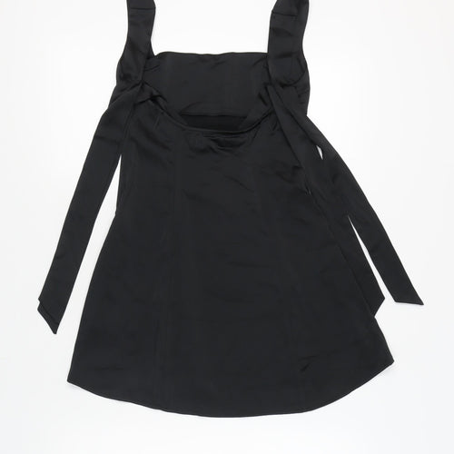 Light Before Dark Women's Black Slip Dress S