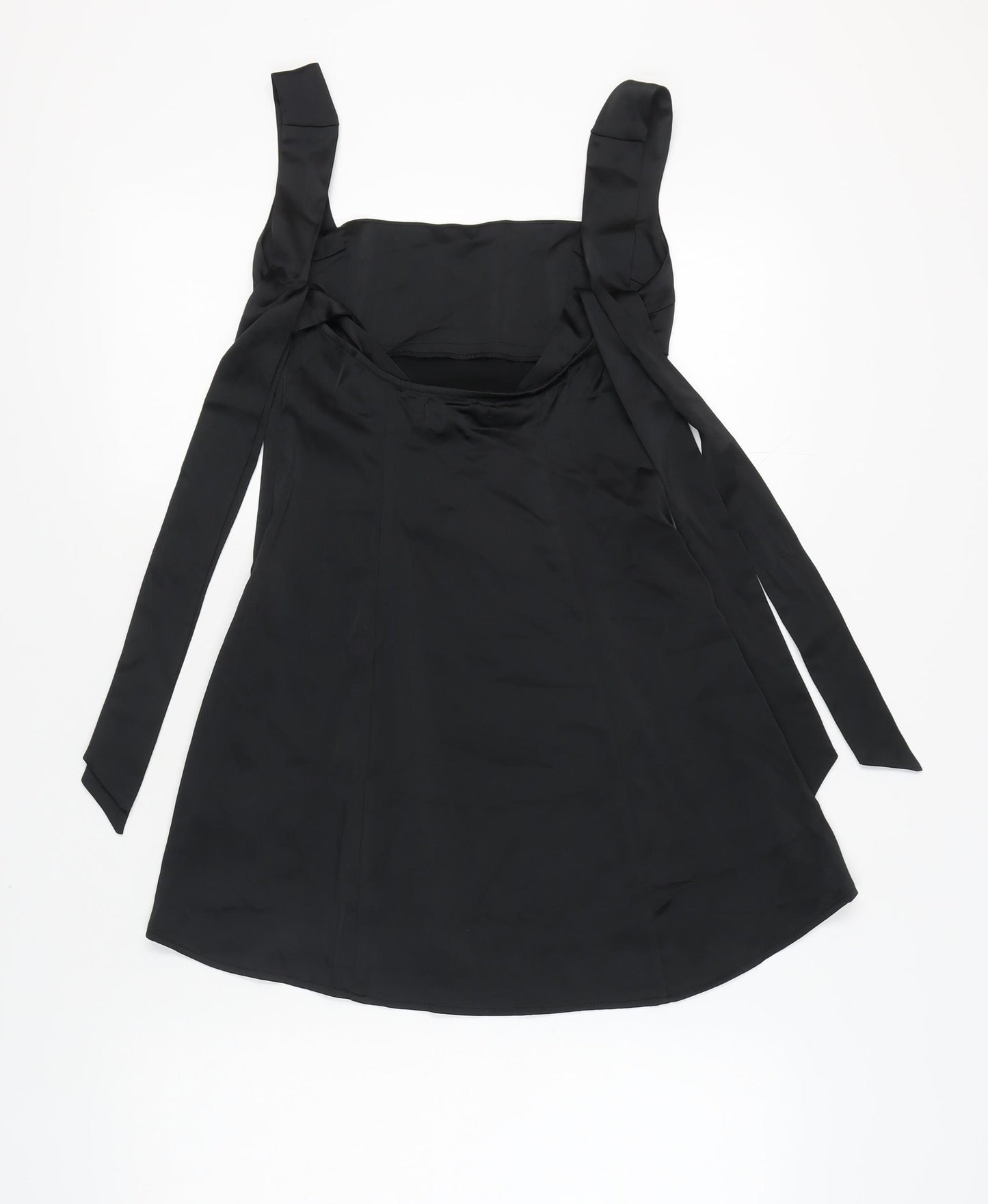 Light Before Dark Women's Black Slip Dress S