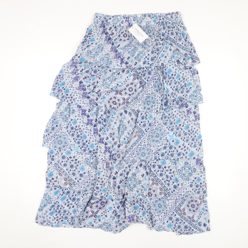 Cerulean Women's Multicoloured Geometric Skirt Medium