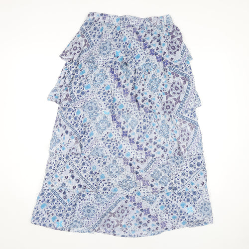 Cerulean Women's Multicoloured Geometric Skirt Medium
