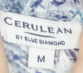 Cerulean Women's Multicoloured Geometric Skirt Medium