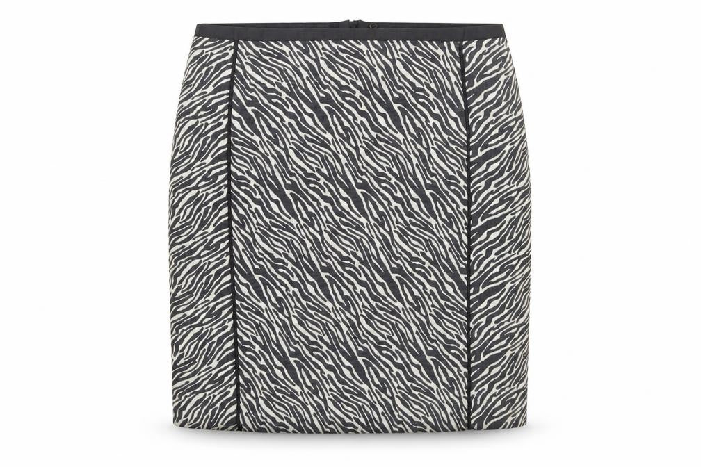 H&M Women's Animal Print Pencil Skirt, Size 4