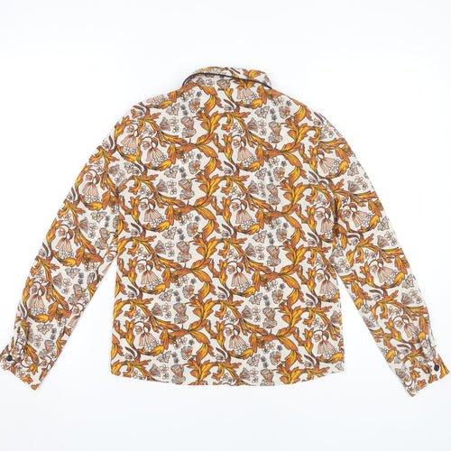 Topshop Women’s Floral Blouse Size 8 Multicoloured