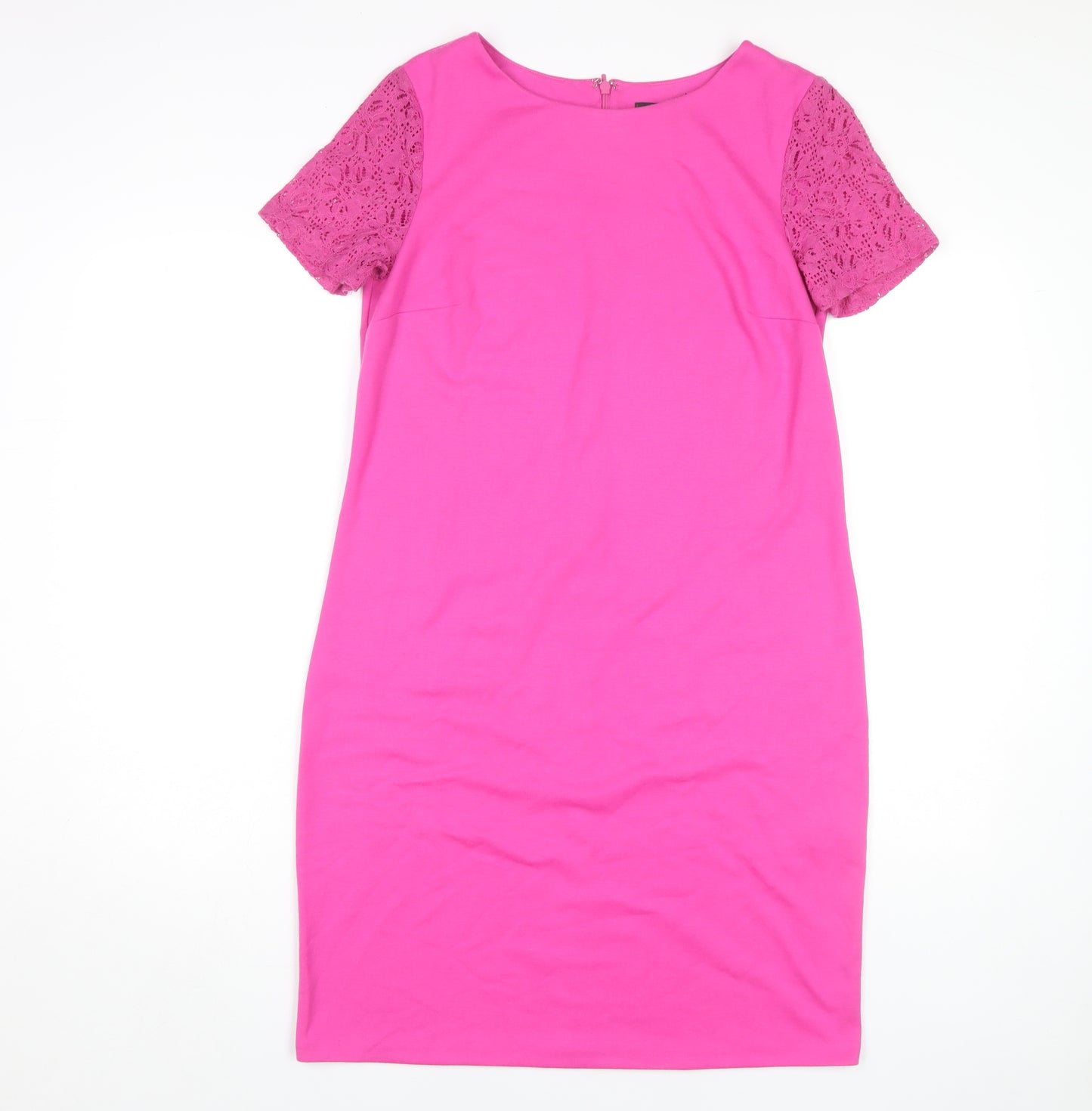 Marks and Spencer Women's Pink Sheath Dress Size 12