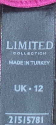 Marks and Spencer Women's Pink Sheath Dress Size 12
