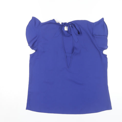Clockhouse Women's Blue Sleeveless Blouse Size 8