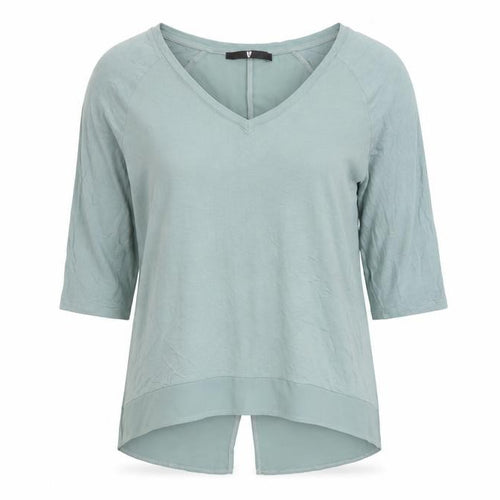 Very Women’s Blue 3/4 Sleeve V-Neck Blouse Size 12