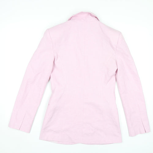 ASOS Women's Pink Blazer Size 8 Business Lined