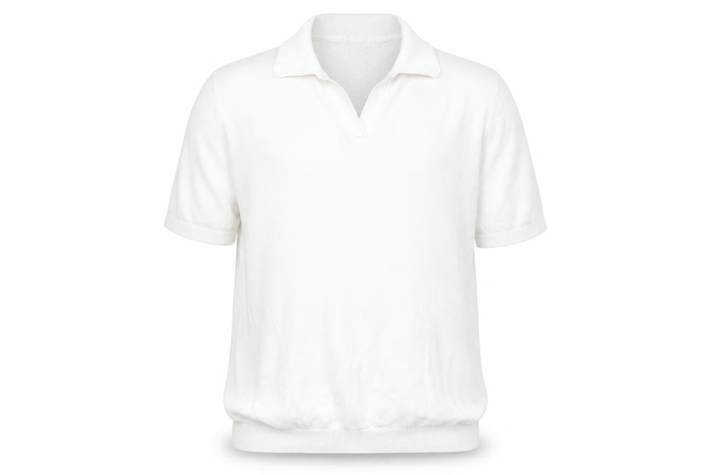 ASOS Men's White Polo Shirt, M, Short Sleeve, Casual