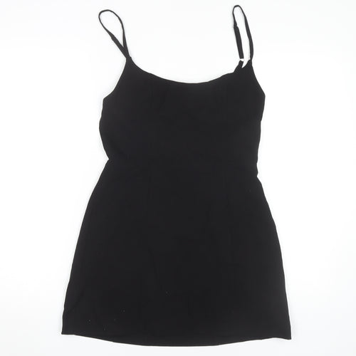 Zara Women’s Black Slip Dress, M, Casual Party Wear