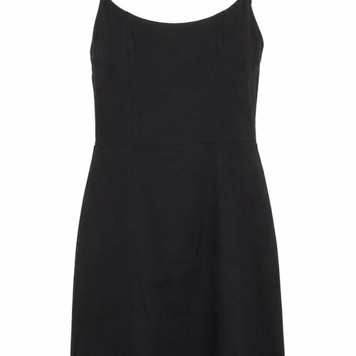 Zara Women’s Black Slip Dress, M, Casual Party Wear
