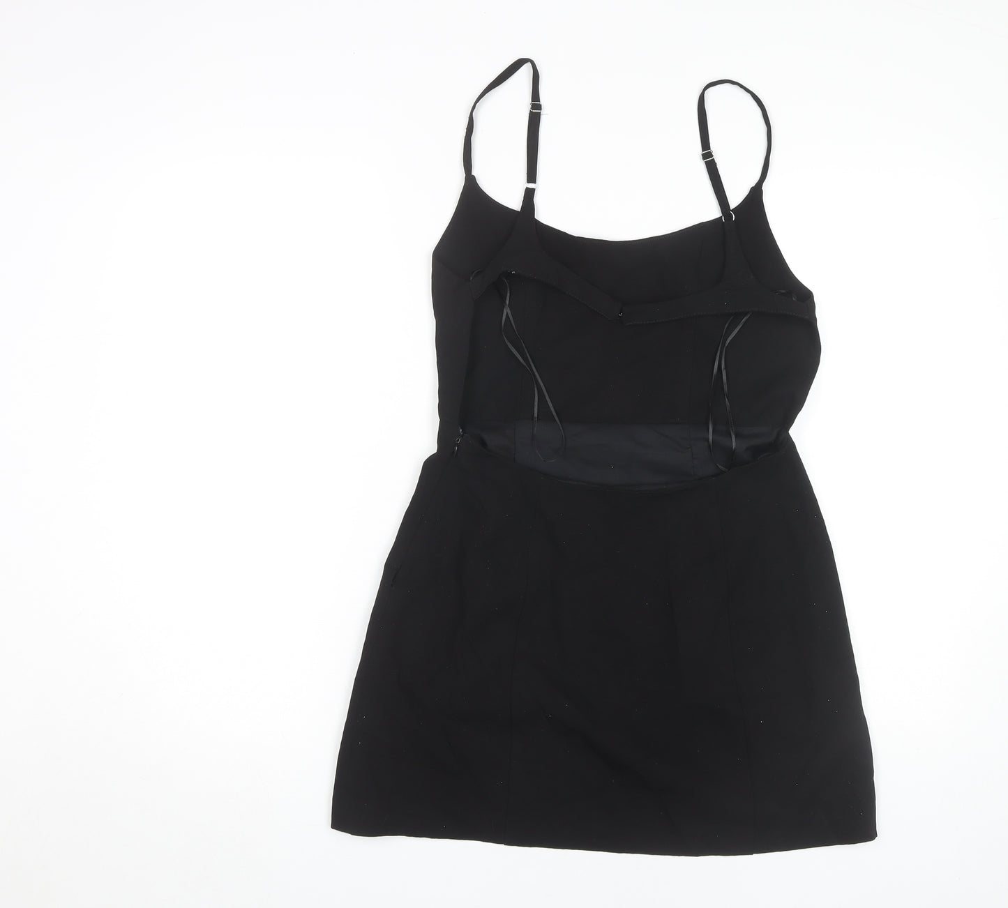 Zara Women’s Black Slip Dress, M, Casual Party Wear