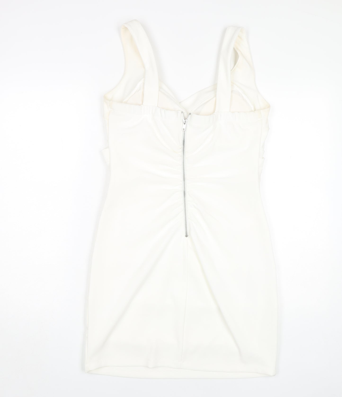 Emerald Sundae Women's White Bodycon Mini Dress L