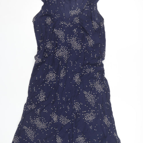 Great Plains Women's Blue Sleeveless Dress M