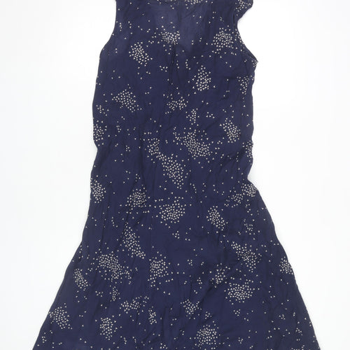Great Plains Women's Blue Sleeveless Dress M