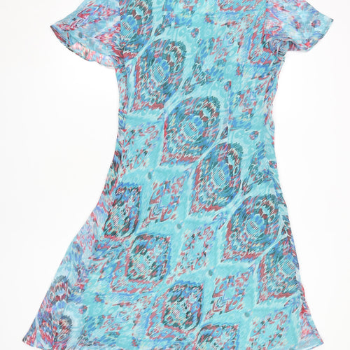 Marks and Spencer Women's Multicoloured Wrap Dress Size 12