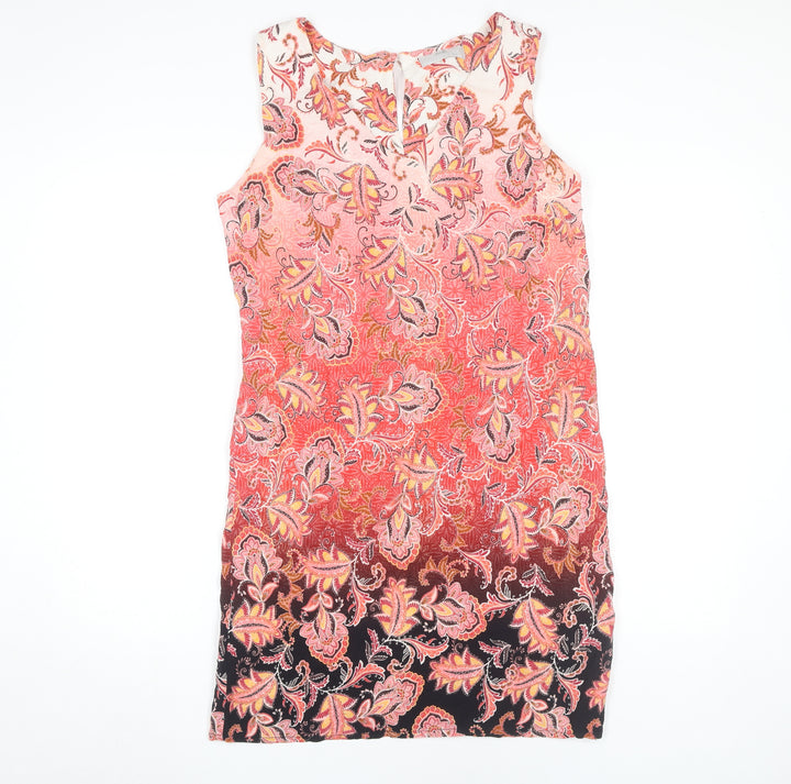 Wallis Petites Multicoloured Paisley Shift Dress