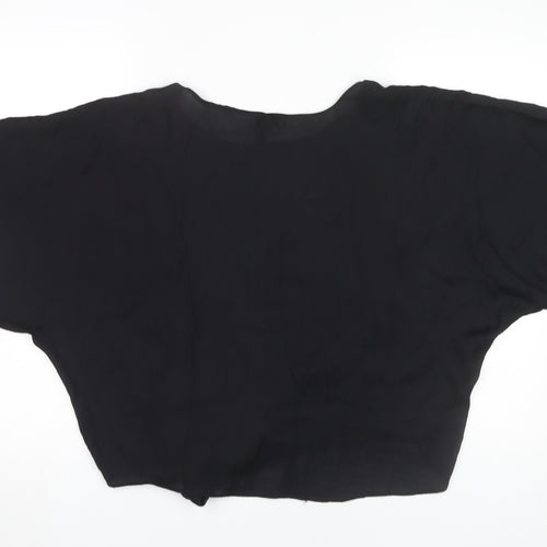 River Island Women’s Black Dolman Sleeve Top