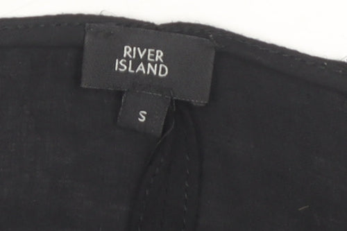 River Island Women’s Black Dolman Sleeve Top