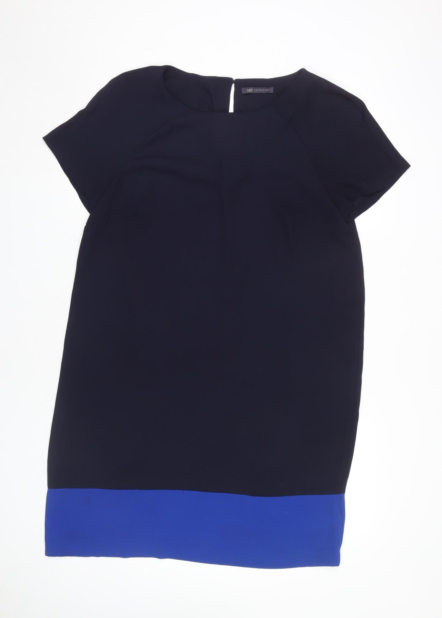 Marks and Spencer Women Blue Dress Size 16