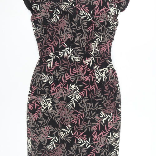 Apricot Women's Multicoloured Floral Sheath Dress, Size 10