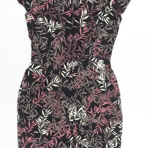 Apricot Women's Multicoloured Floral Sheath Dress, Size 10