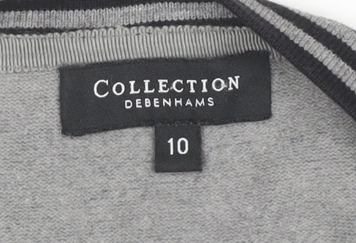 Debenhams Grey Women's Cardigan Size 10 Knit